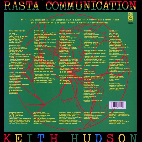 Keith Hudson - Rasta Communication