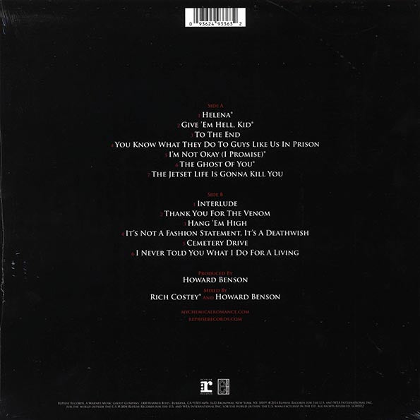 My Chemical Romance - Three Cheers For Sweet Revenge