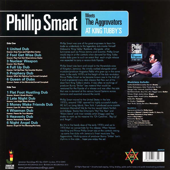 Phillip Smart, The Aggrovators - Phillip Smart Meets The Aggrovators At King Tubby's (180g)