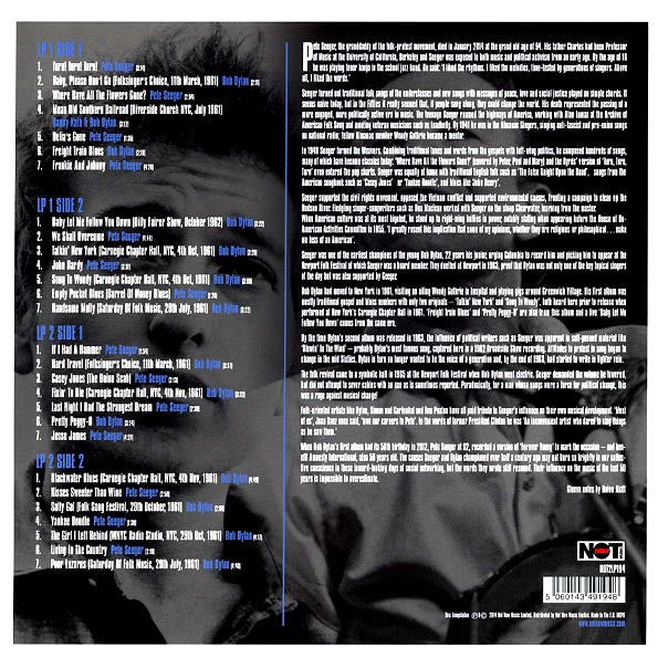 Bob Dylan, Pete Seeger - Bob Dylan Vs Pete Seeger: The Singer And The Song (2xLP) (180g)