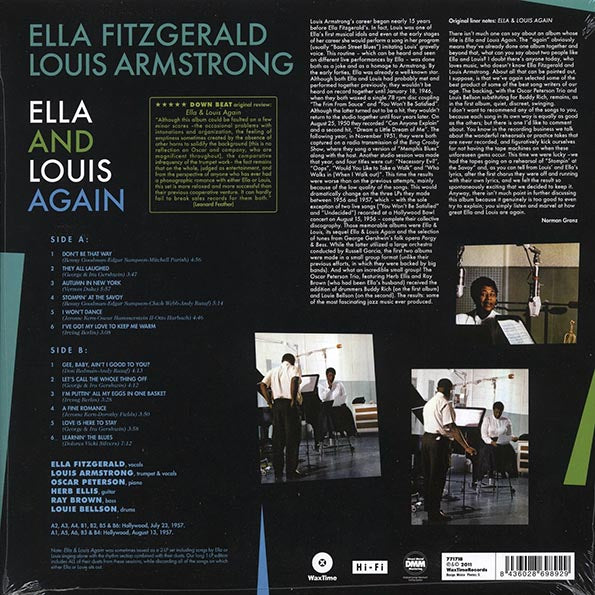 Ella Fitzgerald, Louis Armstrong - Ella & Louis Again (180g)