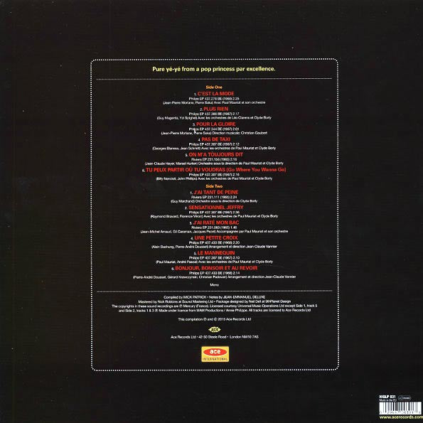 Annie Philippe - Sensationnel! Ye+Ye Bonbons 1965-1968 (180g)