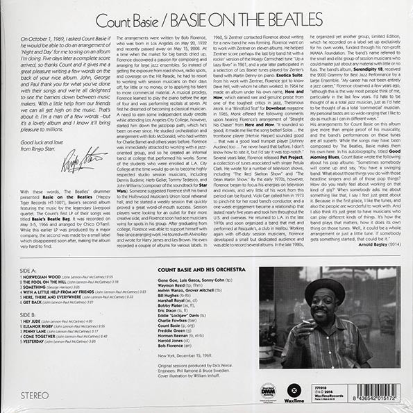 Count Basie - Basie On The Beatles (ltd. ed.) (180g)