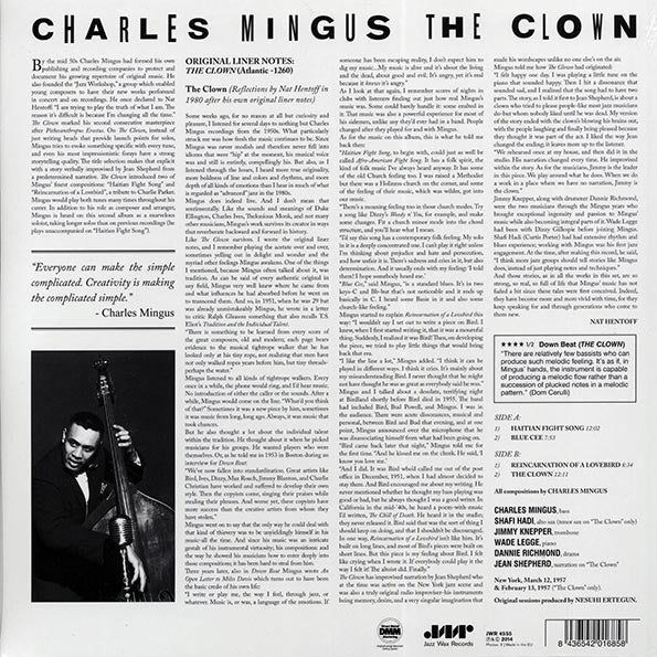 Charles Mingus - The Clown (ltd. ed.) (180g)
