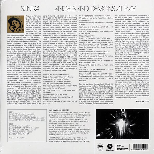 Sun Ra - Angels And Demons At Play (+bonus track) (ltd. ed.) (180g)