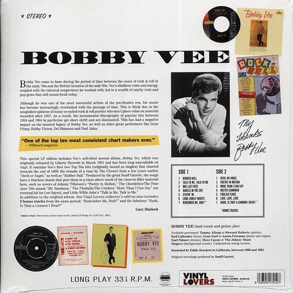 Bobby Vee - Bobby Vee (ltd. ed.) (180g)