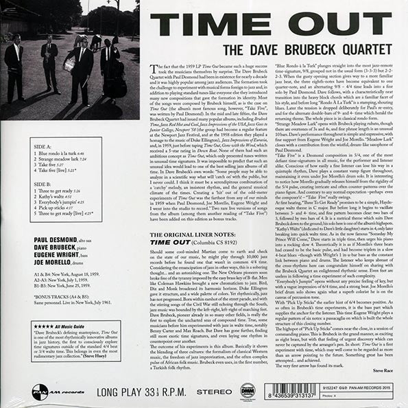 Dave Brubeck Quartet - Time Out (ltd. ed.) (180g)
