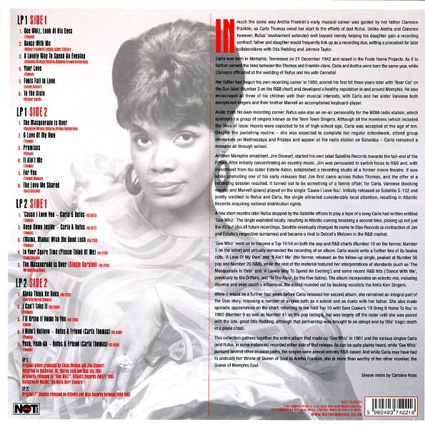 Carla Thomas - Gee Whiz (2xLP) (180g)