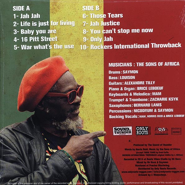 Norris Reid, The Sons Of Africa - Rockers International Throwback