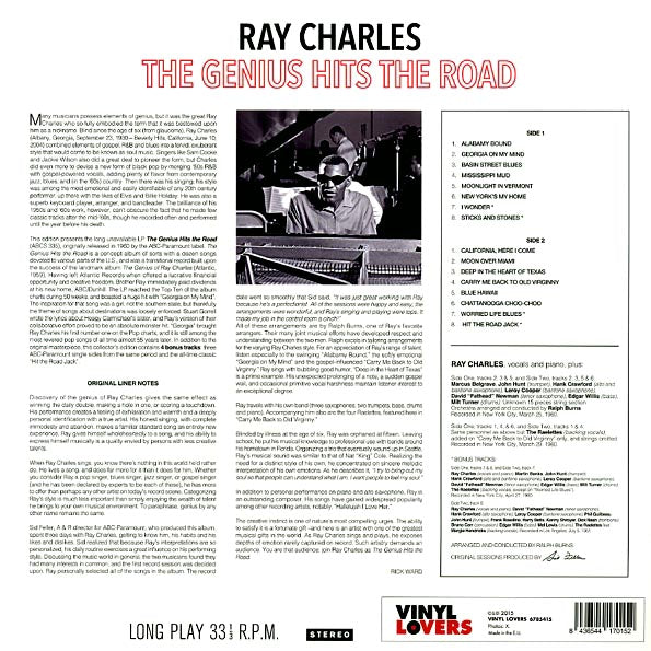 Ray Charles - The Genius Hits The Road (+4 bonus tracks) (ltd. ed.) (180g)