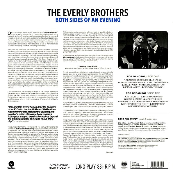 The Everly Brothers - Both Sides Of An Evening (ltd. ed.) (180g)