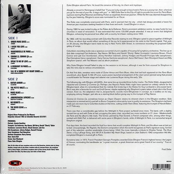 Duke Ellington - Midnight In Paris (180g)