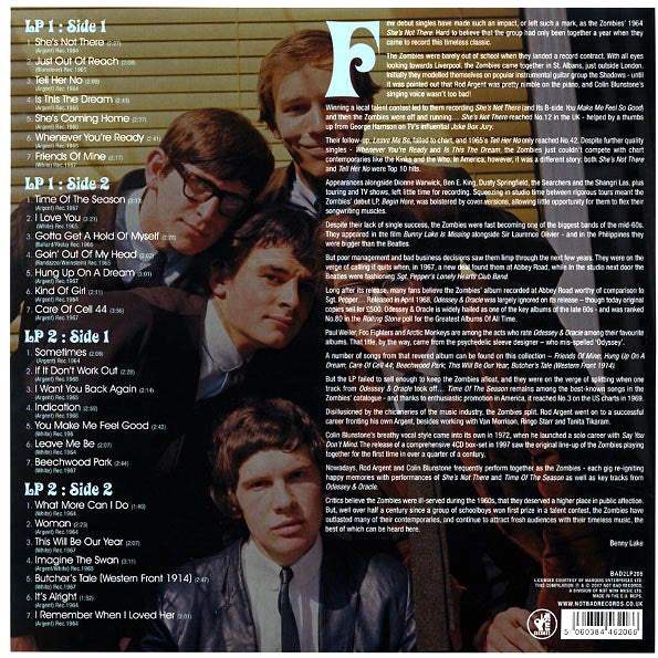 The Zombies - Time Of The Season (2xLP) (180g) (colored vinyl)