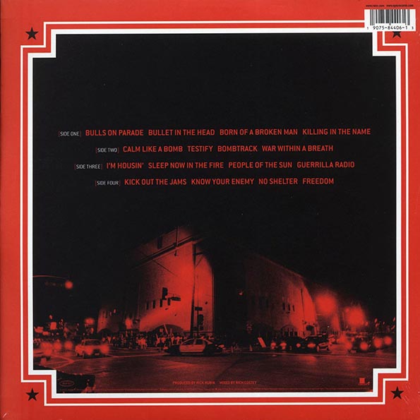 Rage Against The Machine - Live At The Grand Olympic Auditorium (2xLP) (incl. mp3) (180g)