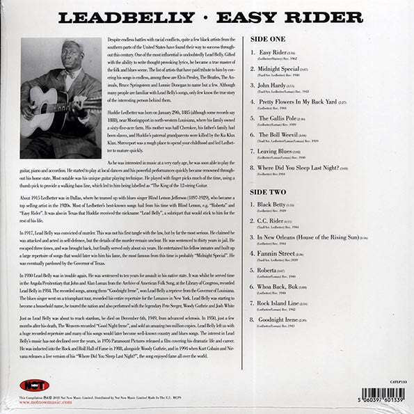 Leadbelly - Easy Rider (180g)