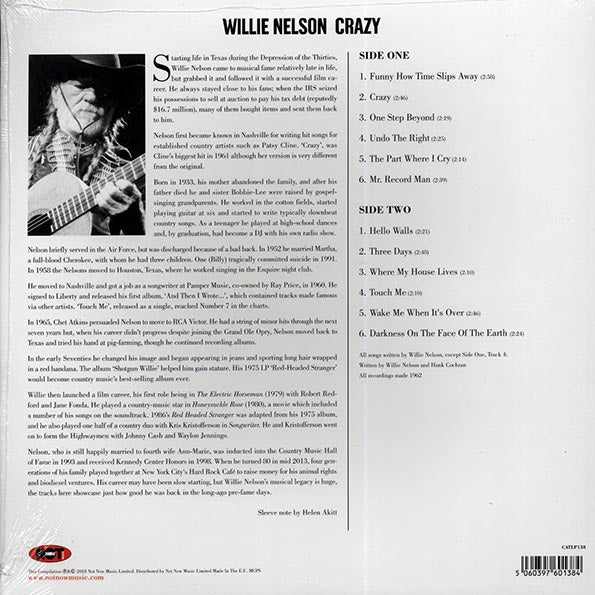 Willie Nelson - Crazy (180g)