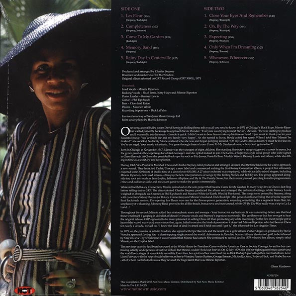 Minnie Riperton - Come To My Garden (180g) (green vinyl)
