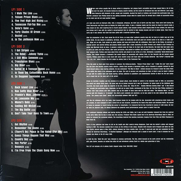 Johnny Cash - The Best Of Johnny Cash (2xLP) (180g) (red vinyl)