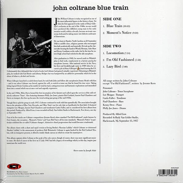 John Coltrane - Blue Train (picture disc)