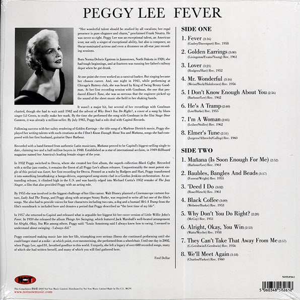 Peggy Lee - Fever (180g) (red vinyl)