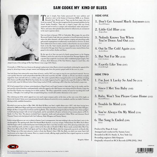Sam Cooke - My Kind Of Blues (mono) (180g)