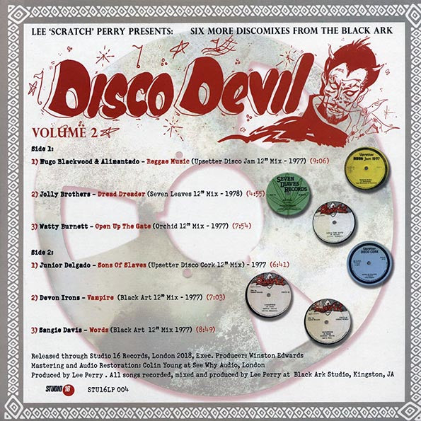 Lee Perry - Disco Devil Volume 2: Six More Classic Discomixes From The Black Ark Studio 1977-78