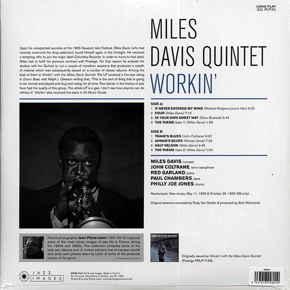 Miles Davis Quintet - Workin' (ltd. ed.) (180g)