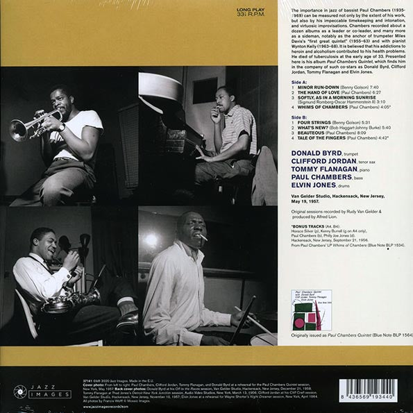 Paul Chambers Quintet - Paul Chambers Quintet (+2 bonus tracks) (ltd. ed.) (180g)