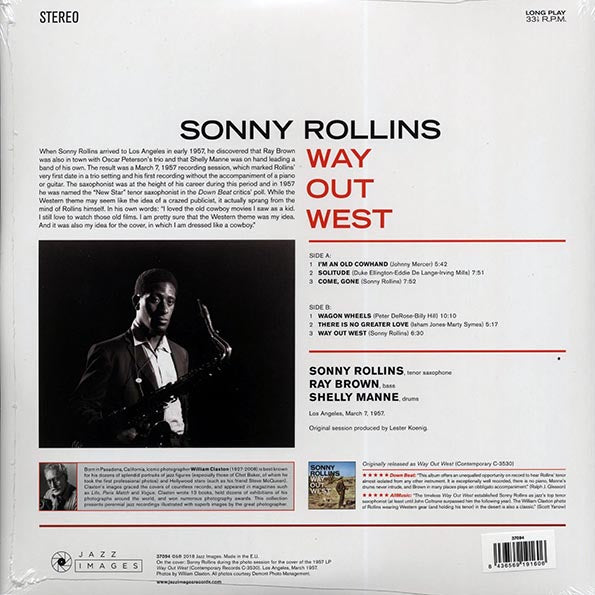 Sonny Rollins - Way Out West (ltd. ed.) (180g)