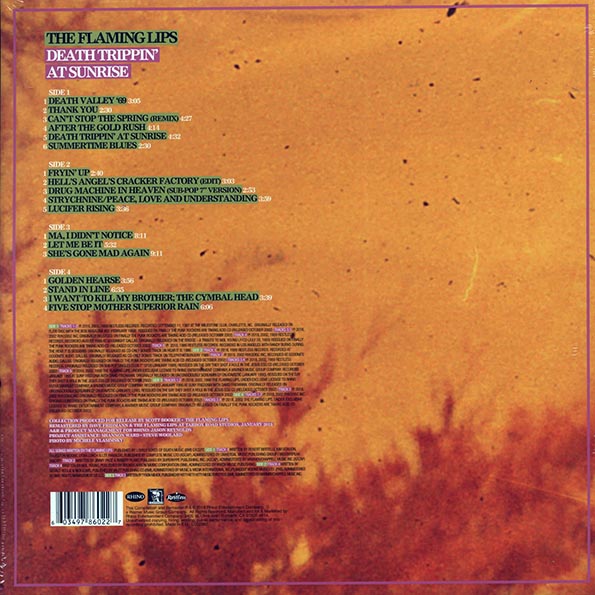 The Flaming Lips - Death Trippin' At Sunrise: Rarities, B-Sides & Flexi-Discs 1986-1990 (2xLP)