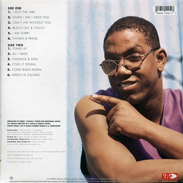 Frankie Paul - Come Back Again (orig. press)