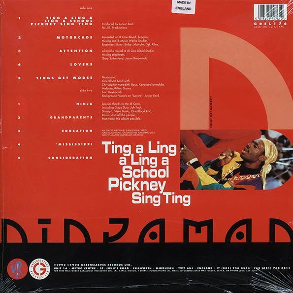 Ninjaman - Ting A Ling A Ling A School Pickney Sing Ting (orig. press)