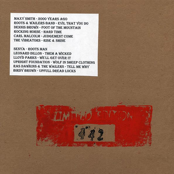The Wailers, Leonard Dillon, Senya, Dennis Brown, Etc. - Roots & Culture At Randy's (SILKSCREEN EDITION) (hand-numbered ltd. ed.) (silkscreen)
