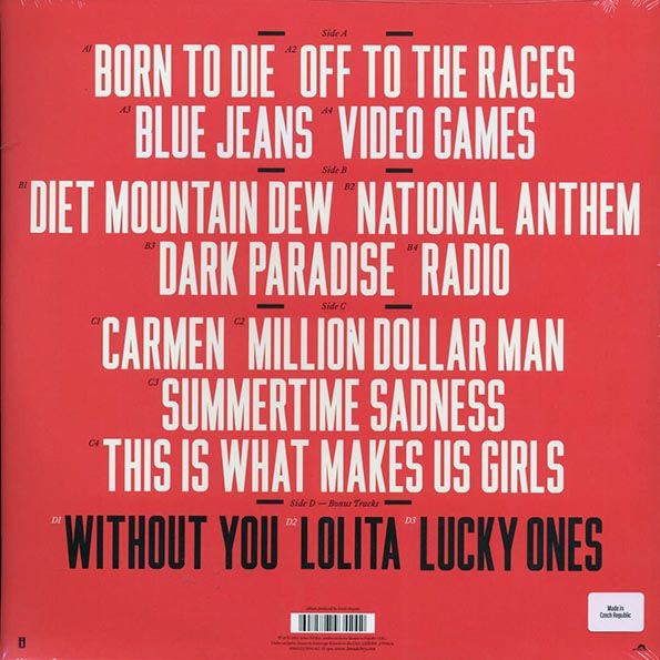 Lana Del Rey - Born To Die (2xLP) (180g)