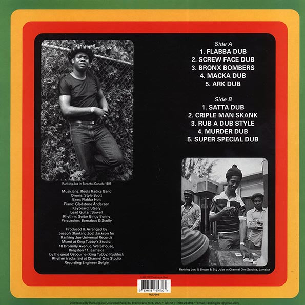Errol Flabba Holt - Roots Radics Dub