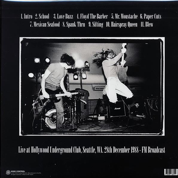 Nirvana - Live At Hollywood Underground Club, Seattle, WA, 28th December 1988 FM Broadcast (ltd. 500 copies made)