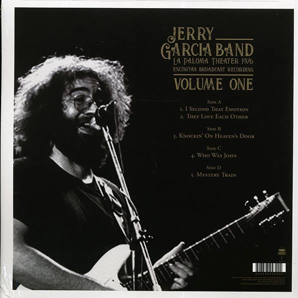 The Jerry Garcia Band - La Paloma Theater 1976 Volume 1: Encinitas Broadcast Recording (2xLP)