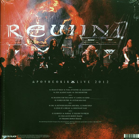 Firewind - Apotheosis: Live 2012 (+2 bonus tracks) (2xLP) (deluxe edition)