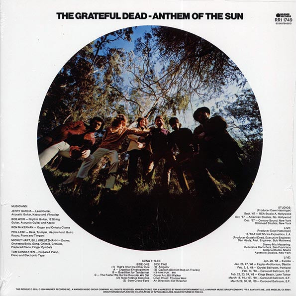 Grateful Dead - Anthem Of The Sun (50th Anniv. Ed.) (remastered)