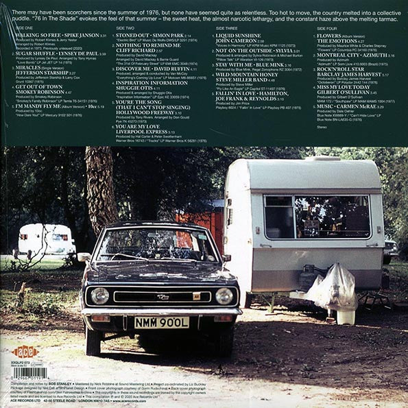 Jefferson Starship, 10CC, Steve Miller Band, David Ruffin, Etc. - Bob Stanley Presents 76 In The Shade (2xLP)