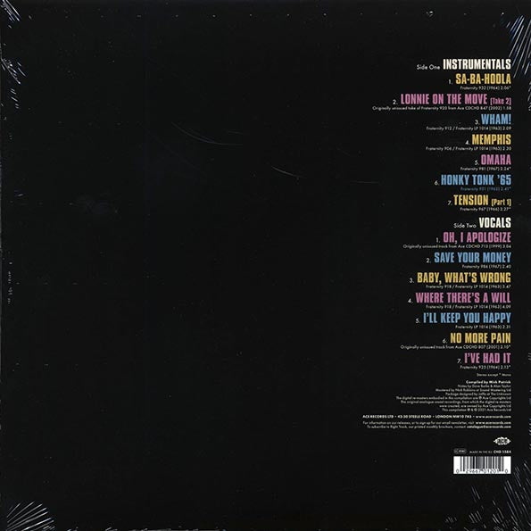 Lonnie Mack - Sa-Ba-Hoola! Two Sides Of Lonnie Mack: Fraternity Recordings 1963-1967