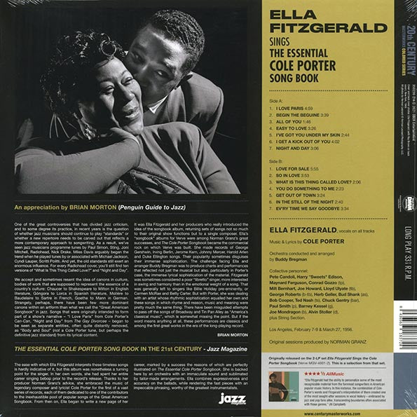 Ella Fitzgerald - Sings The Essential Cole Porter Song Book (ltd. ed.) (180g) (yellow vinyl)