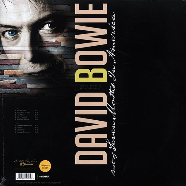 David Bowie - Best Of Seven Months In America: Live At Smith's Olde Bar, Atlanta 8th April 1997