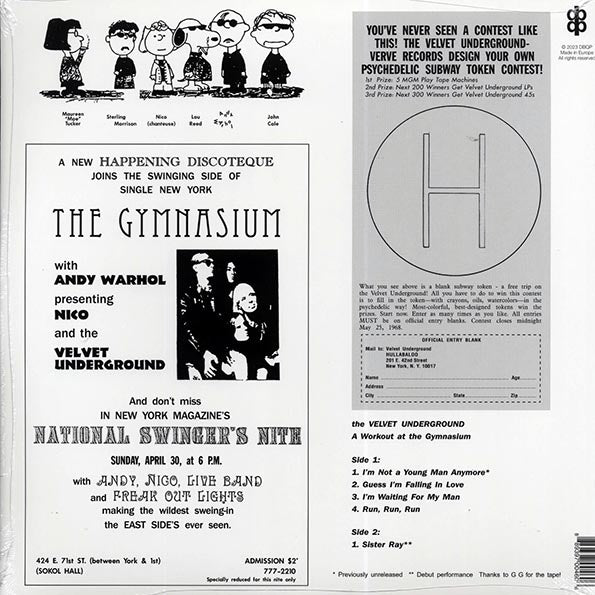 The Velvet Underground - Live At The Gymnasium: New York 1967