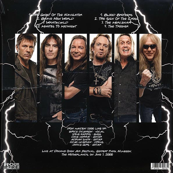 Iron Maiden - Live At Dynamo Open Air Festival 2000 (red vinyl)