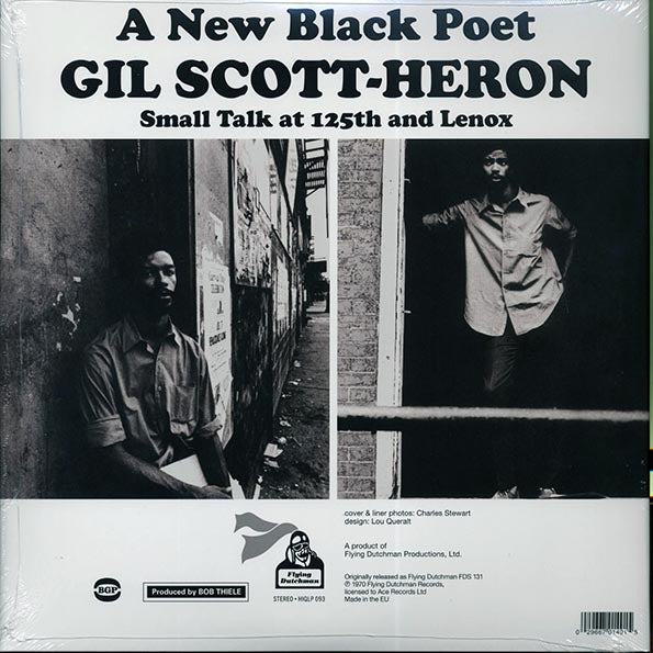 Gil Scott-Heron - Small Talk At 125th And Lenox (180g)