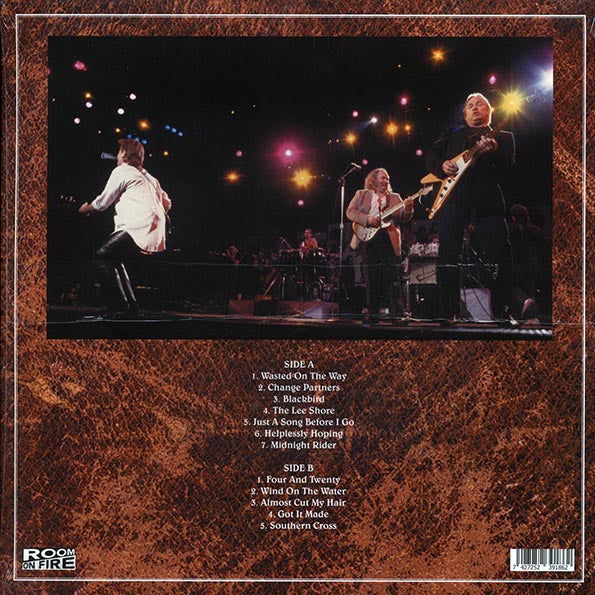 Crosby, Stills & Nash - United Nations Assembly, November 18, 1989 (ltd. 500 copies made) (white vinyl)