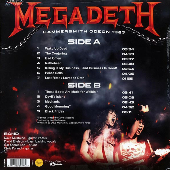 Megadeth - Hammersmith Odeon 1987