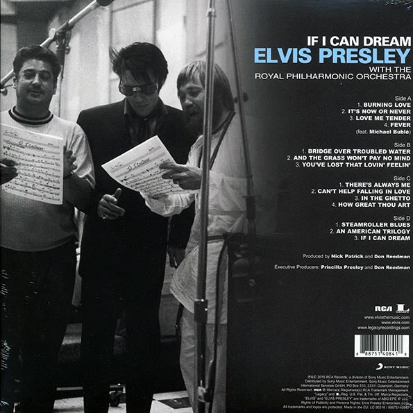Elvis Presley, The Royal Philharmonic Orchestra - If I Can Dream