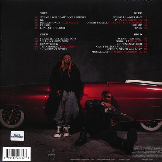 2 Chainz, Lil Wayne - Welcome To Collegrove (RSD 2024) (2xLP)